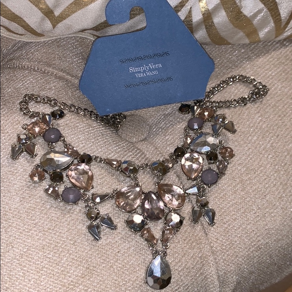 Silver Vera wang necklace